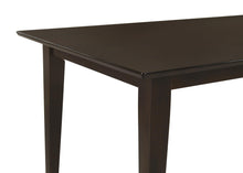 Load image into Gallery viewer, Gabriel 5-piece Rectangular 59-inch Dining Set Cappuccino