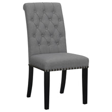Load image into Gallery viewer, Alana Upholstered Tufted Side Chairs with Nailhead Trim (Set of 2)