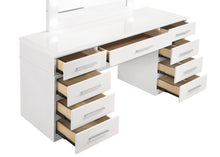 Load image into Gallery viewer, Felicity Makeup Vanity Table with LED Mirror