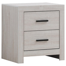 Load image into Gallery viewer, Brantford 2-drawer Nightstand Coastal White