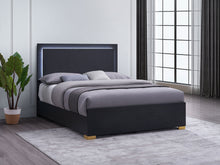 Load image into Gallery viewer, Marceline Beds White & Black Eastren King, Full, Twin, & Queen
