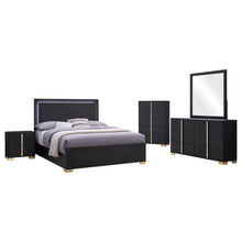 Load image into Gallery viewer, Marceline Bedroom Sets White & Black 4 & 5 Piece