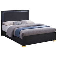Load image into Gallery viewer, Marceline Beds White & Black Eastren King, Full, Twin, & Queen