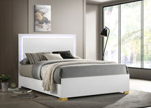 Load image into Gallery viewer, Marceline Beds White & Black Eastren King, Full, Twin, & Queen