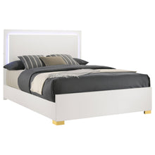 Load image into Gallery viewer, Marceline Beds White & Black Eastren King, Full, Twin, & Queen
