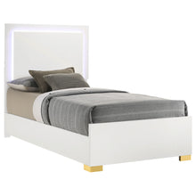 Load image into Gallery viewer, Marceline Beds White & Black Eastren King, Full, Twin, & Queen