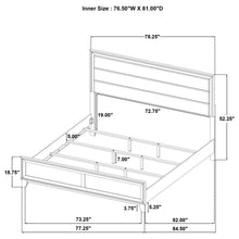 Load image into Gallery viewer, Welsley Eastern King & Queen Bed