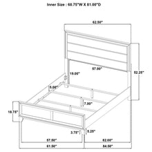 Load image into Gallery viewer, Welsley Eastern King & Queen Bed