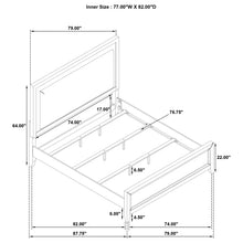 Load image into Gallery viewer, Marielle California King, E.King, & Queen Bed