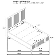Load image into Gallery viewer, Terrace California King, E.King, & Queen Bed