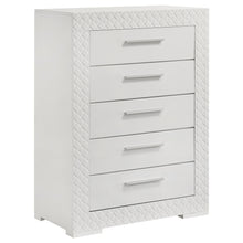 Load image into Gallery viewer, Ives 4 & 5 Piece Bedroom Set E.king & Queen White & Grey