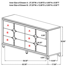 Load image into Gallery viewer, Olivia 5 Pc Bedroom Set