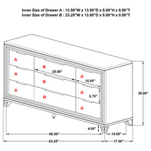 Load image into Gallery viewer, Marmore 4 Pc Bedroom Set