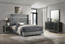 Load image into Gallery viewer, Lucia 4 & 5 Piece Bedroom Set King & Queen Beige & Grey