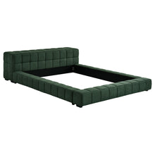 Load image into Gallery viewer, Trinity California King, E.king, Queen, & Full Bed Green & Light Taupe