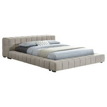 Load image into Gallery viewer, Trinity California King, E.king, Queen, & Full Bed Green & Light Taupe