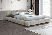 Load image into Gallery viewer, Trinity California King, E.king, Queen, & Full Bed Green & Light Taupe