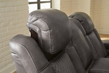 Load image into Gallery viewer, Fyne-Dyme Power Reclining Loveseat with Console