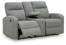 Load image into Gallery viewer, Gauntlet Reclining Loveseat with Console