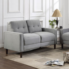 Load image into Gallery viewer, Bowen Upholstered Track Arms Tufted Loveseat
