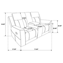 Load image into Gallery viewer, Brentwood Reclining Loveseat