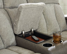 Load image into Gallery viewer, WhipLash Power Reclining Loveseat with Console