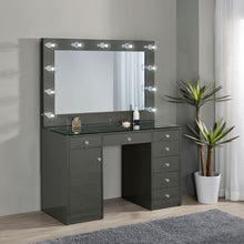 Load image into Gallery viewer, Acena Makeup Vanity Table with LED Mirror