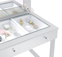 Load image into Gallery viewer, Umbridge Makeup Vanity Table with LED Mirror