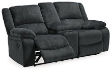 Load image into Gallery viewer, Draycoll Reclining Loveseat with Console