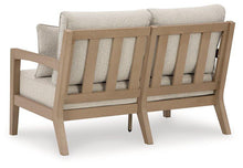 Load image into Gallery viewer, Hallow Creek Outdoor Loveseat with Cushion