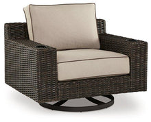 Load image into Gallery viewer, Coastline Bay Outdoor Swivel Lounge with Cushion