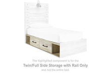 Load image into Gallery viewer, Cambeck Youth Bed with 2 Storage Drawers