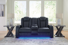 Load image into Gallery viewer, Fyne-Dyme Power Reclining Loveseat with Console
