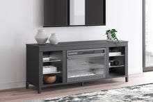 Load image into Gallery viewer, Cayberry 60" TV Stand with Electric Fireplace
