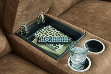 Load image into Gallery viewer, Edenwold Reclining Loveseat with Console