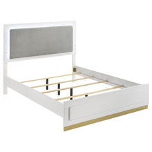 Load image into Gallery viewer, Caraway California King, E.King, & Queen Bed Black & White image