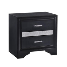 Load image into Gallery viewer, Miranda 2-drawer Nightstand Tray Black