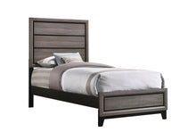 Load image into Gallery viewer, Watson Full & Twin Panel Bed Grey Oak