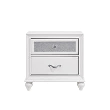 Load image into Gallery viewer, Barzini 2-drawer Nightstand White