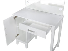 Load image into Gallery viewer, Elijah Vanity Set with LED Lights White and Dark Grey