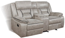 Load image into Gallery viewer, Greer Upholstered Tufted Back Glider Loveseat