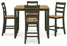 Load image into Gallery viewer, Gesthaven Counter Height Dining Table and 4 Barstools (Set of 5)