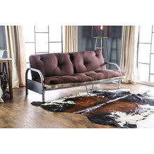 Load image into Gallery viewer, Aksel Black/Red Futon Mattress, Black, Red & Gray