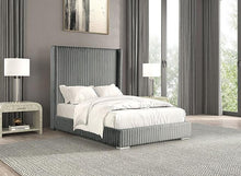 Load image into Gallery viewer, Cadwell Bed Black, Grey, Pink & White