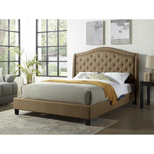 Load image into Gallery viewer, Carly Cal.King, E.King, Full, & Queen Bed Grey & Brown
