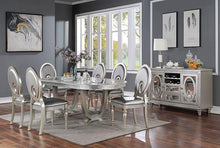 Load image into Gallery viewer, CATHALINA Oval Dining Table, Silver
