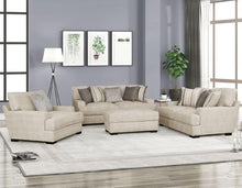 Load image into Gallery viewer, ARDENFOLD Ottoman, Beige & Gray