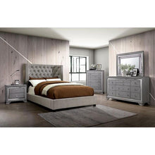 Load image into Gallery viewer, Cayla Bed Silver & Grey