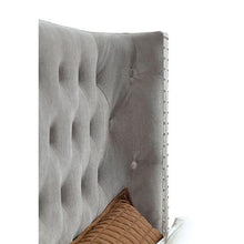 Load image into Gallery viewer, Cayla Bed Silver & Grey