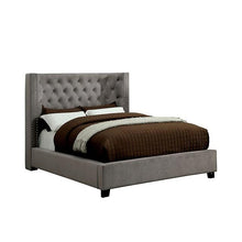 Load image into Gallery viewer, Cayla Bed Silver & Grey